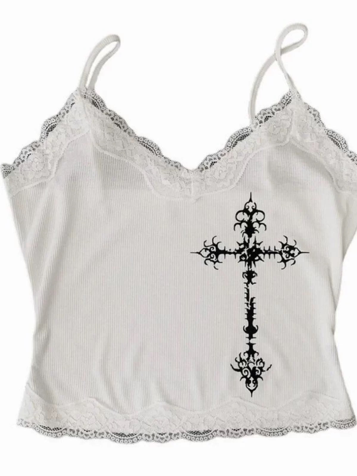 Gothic Cross Top