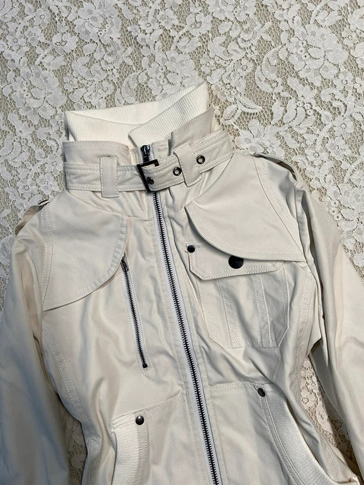 White 2000s Jacket
