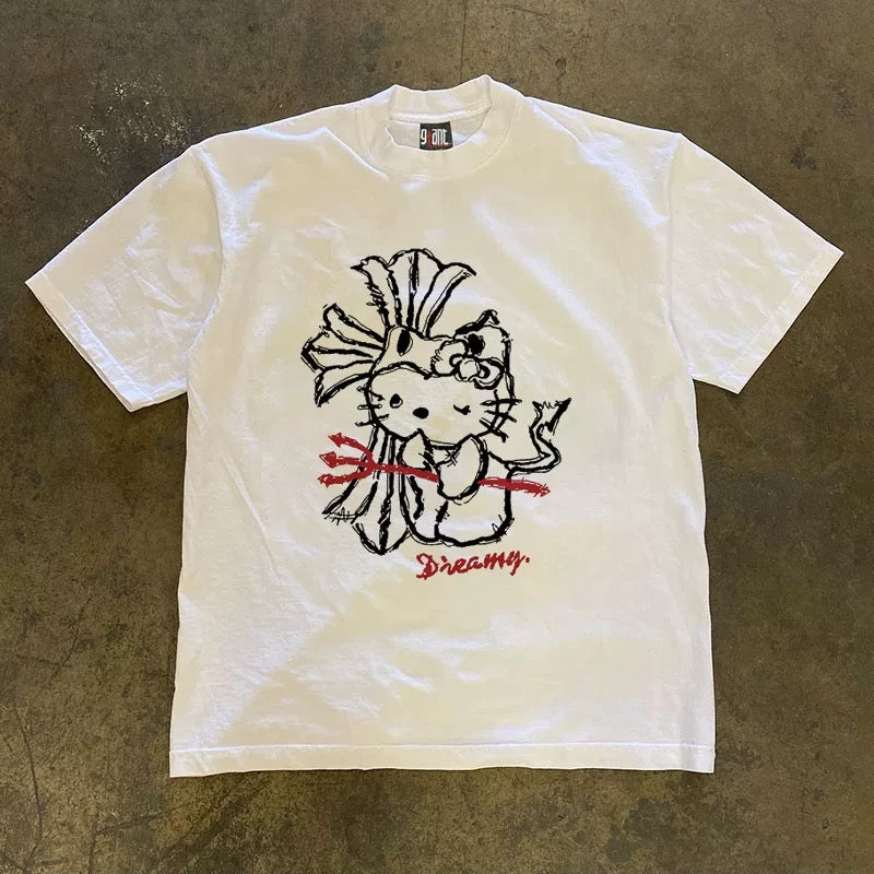 Cross Kitty Top
