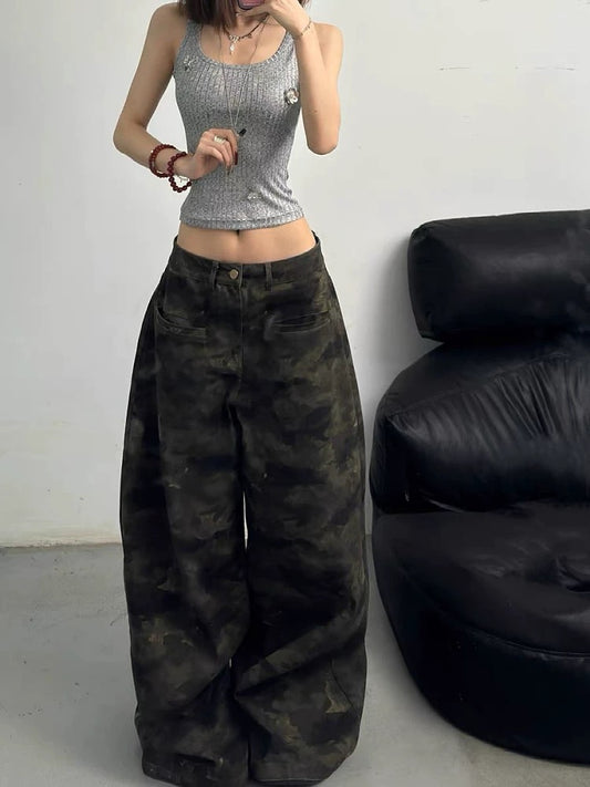 Baggy Camo Jeans