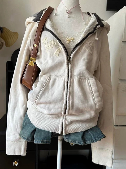 Fall Beige Hoodie