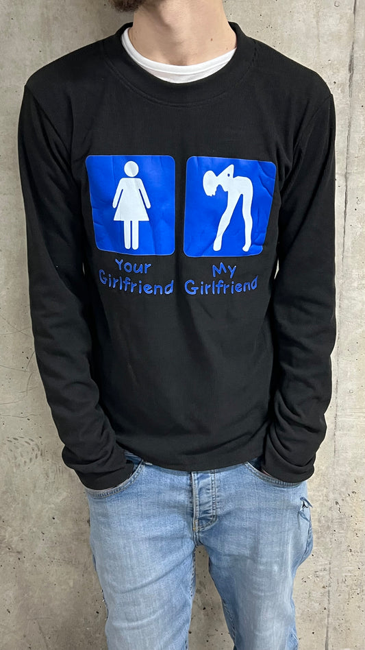 My Girlfriend vs Your Girlfriend long sleeve