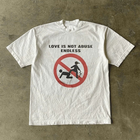 Love is not endless abuse shirt