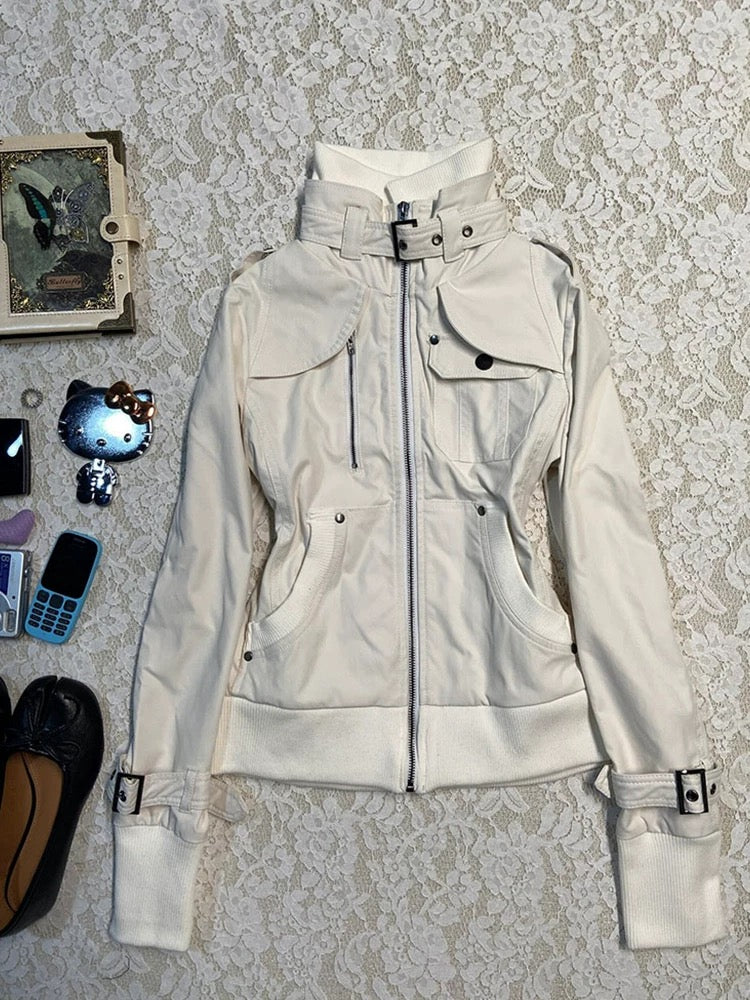 White 2000s Jacket