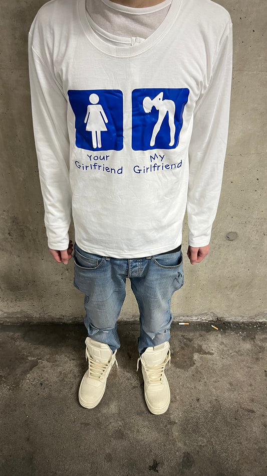 Your Girlfriend vs My Girlfriend long sleeve