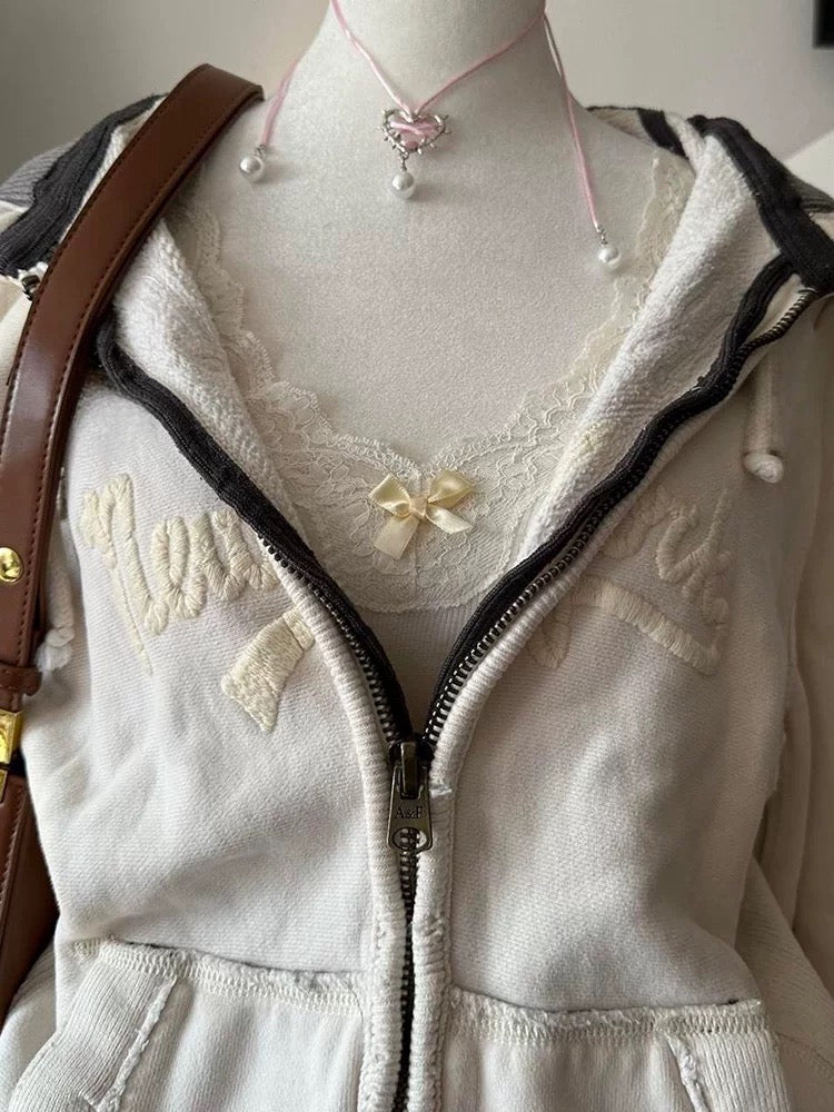 Fall Beige Hoodie