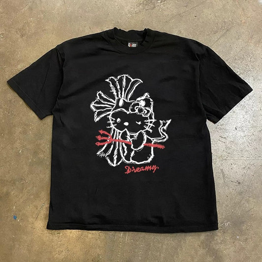 Cross Kitty Top