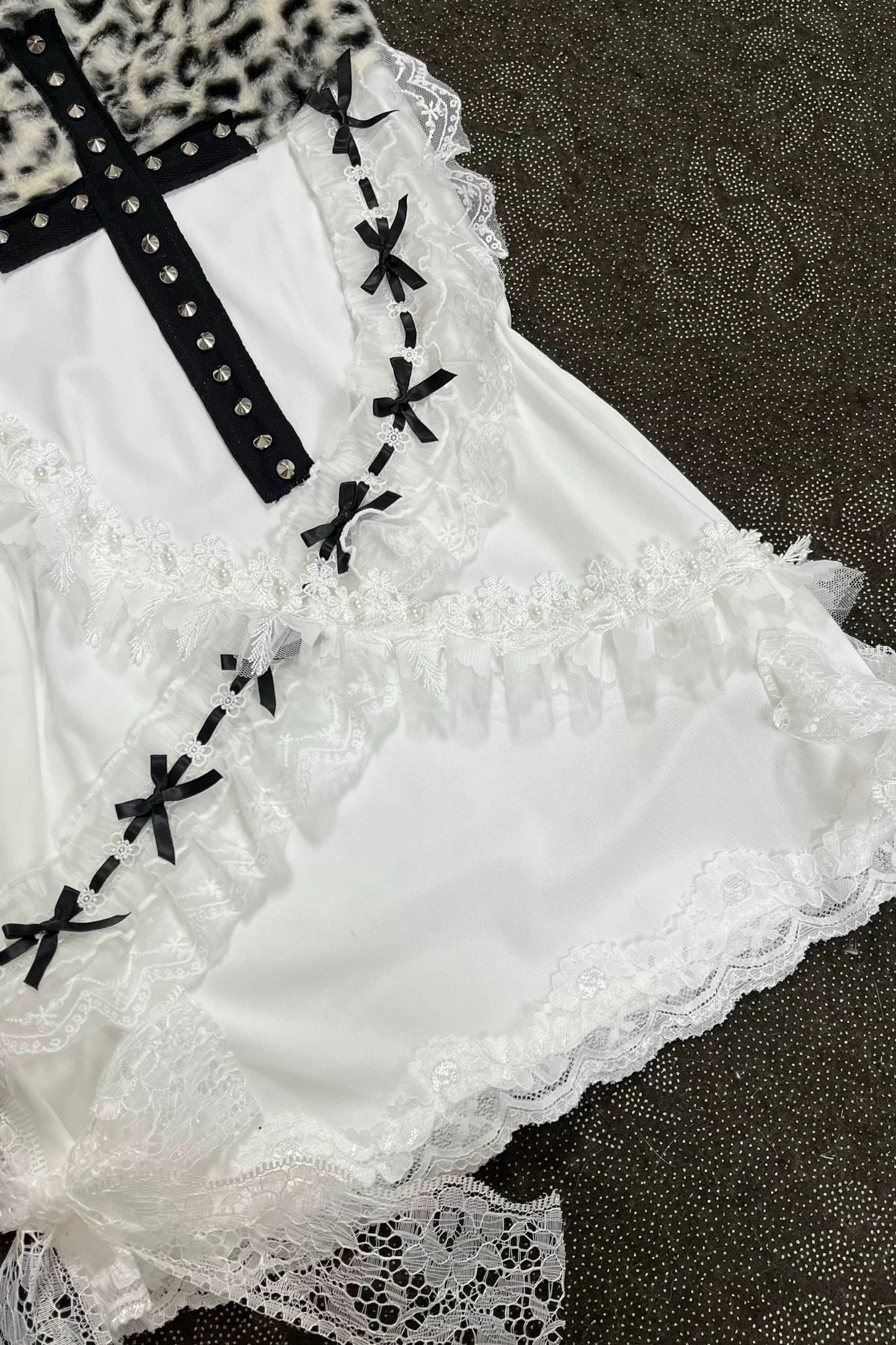 Cross Leopard Top