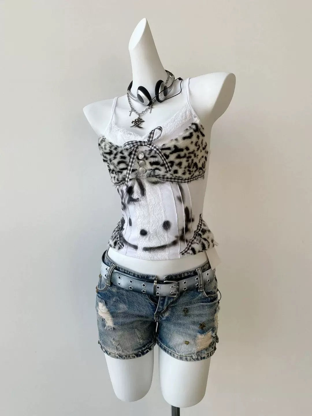 HK Leopard Print Top