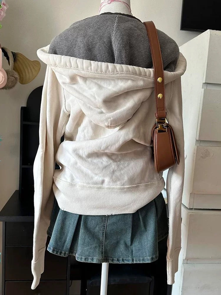 Fall Beige Hoodie