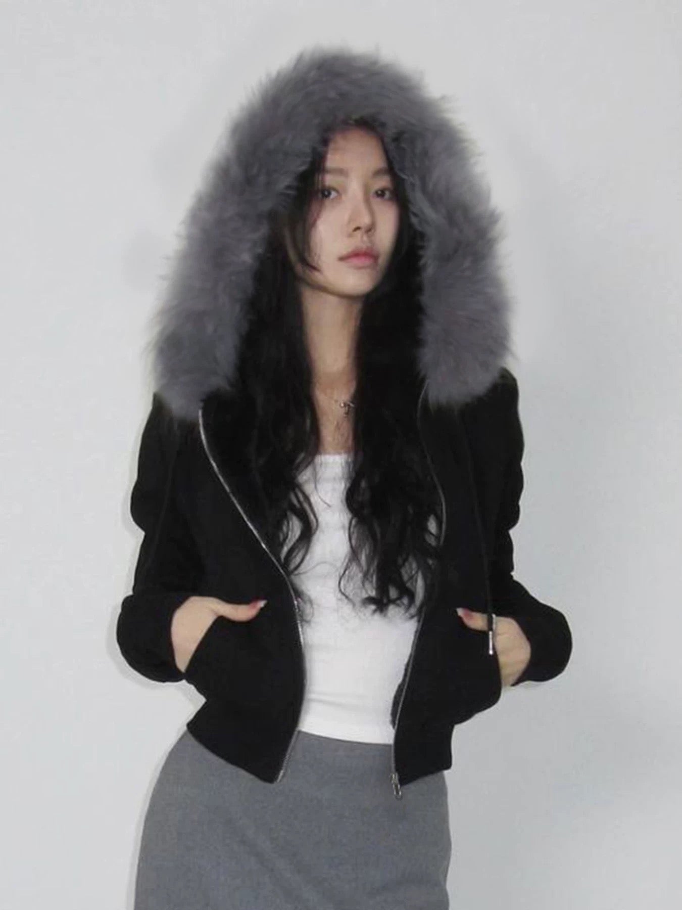 Fur Vintage Hoodie