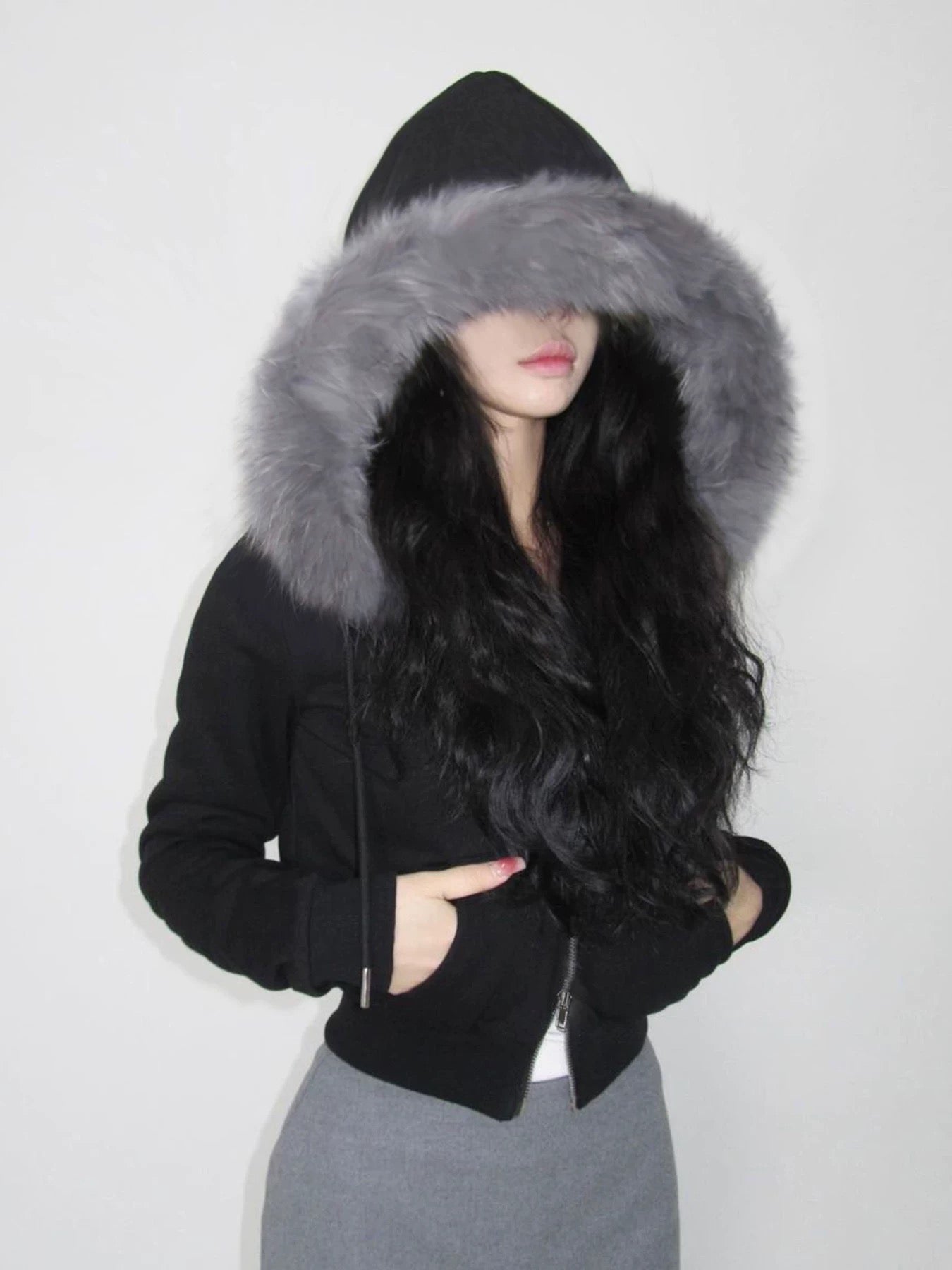 Fur Vintage Hoodie