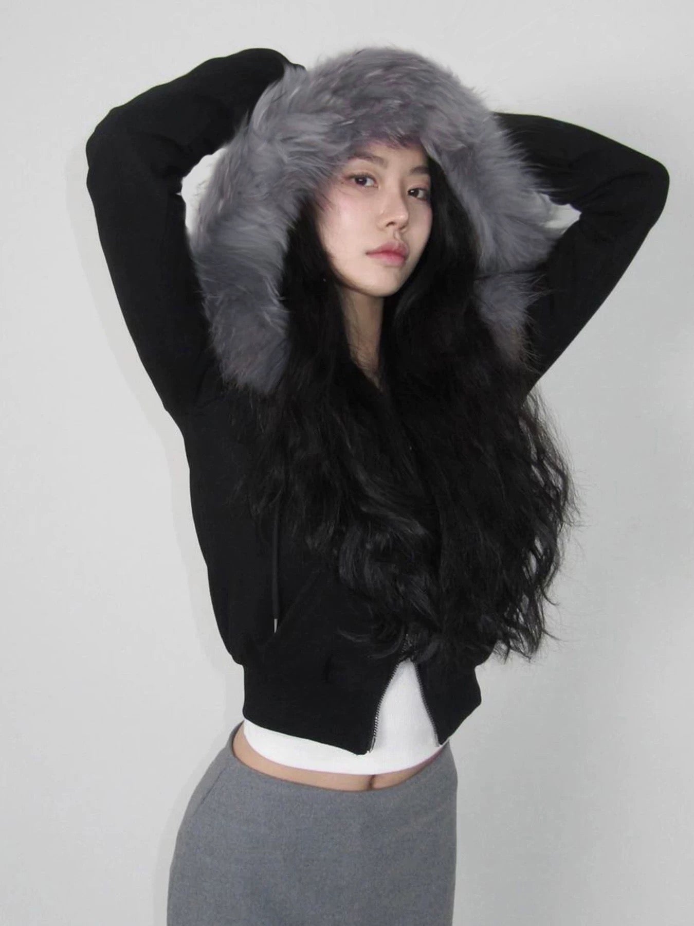 Fur Vintage Hoodie