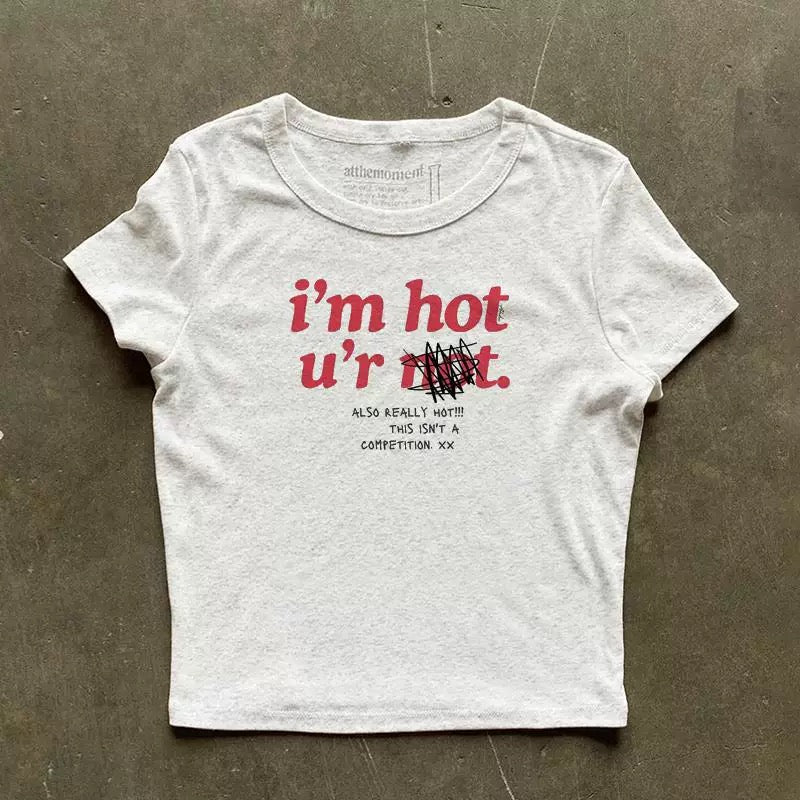 I’m hot Crop Top